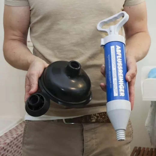 Déboucheur à pompe manuel pour éviers et toilettes Déboucheur à pompe manuel pour éviers et toilettes