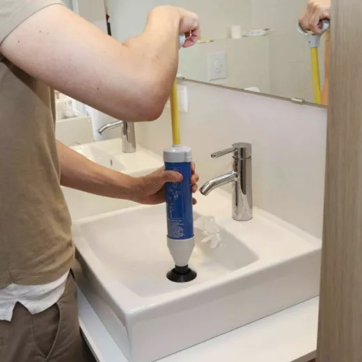 Déboucheur à pompe manuel pour éviers et toilettes Déboucheur à pompe manuel pour éviers et toilettes