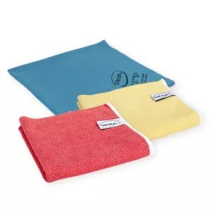 Glart Lot de 3 chiffons en microfibres pour la baignoire, les toilettes, la  douche, la salle de bain, les sanitaires et le ménage en général. :  : Bricolage