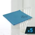 Pack de 5 microfibres spéciales vitres