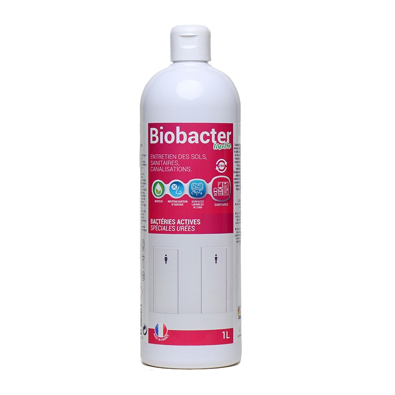 Détergent destructeur d'odeur d'urine aux bactéries BioBacter