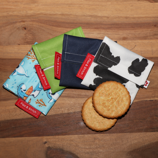 Étui à repas ou à collations réutilisable et lavable Étui à repas ou à collations réutilisable et lavable