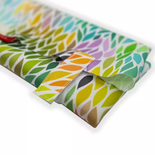 Pochette à tartines/sandwich ajustable et réutilisable Pochette à tartines/sandwich ajustable et réutilisable