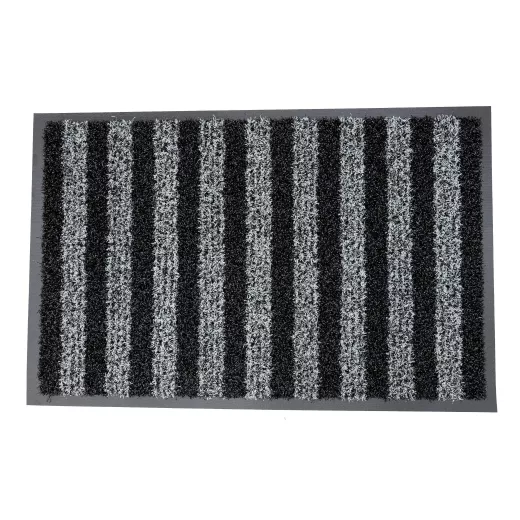 Tapis extérieur grattant anti-poussière bicolore
