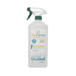 Spray Nettoyant Multi-Usage Sans Parfum 100% d'origine Naturelle et formule  Biodégradable.