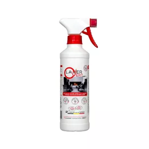 Nettoyant pour vitre d'insert cheminée poêle et barbecue Spray