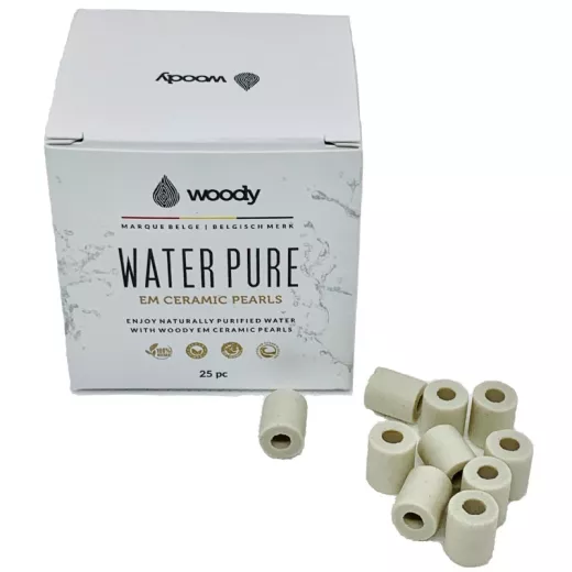 Perles de céramique pour purifier l'eau du robinet