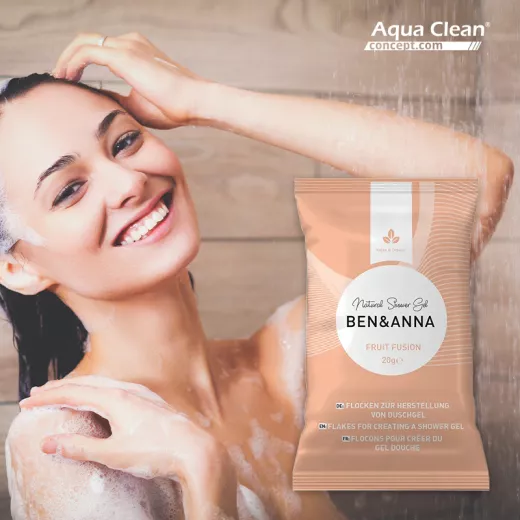 Flocons de gel douche naturels et vegan Ben & Anna