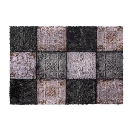 Tapis absorbant et décoratif en microfibres pour intérieur Tapis absorbant et décoratif en microfibres pour intérieur