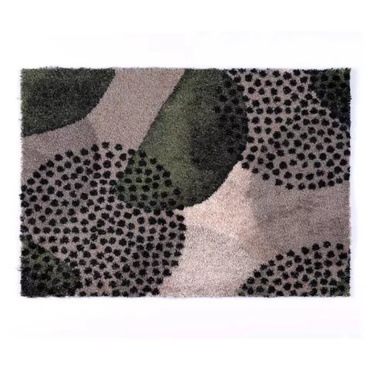 Tapis absorbant et décoratif en microfibres pour intérieur Tapis absorbant et décoratif en microfibres pour intérieur