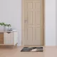 Tapis absorbant et décoratif en microfibres pour intérieur