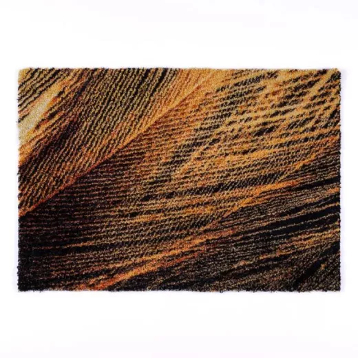 Tapis absorbant et décoratif en microfibres pour intérieur Tapis absorbant et décoratif en microfibres pour intérieur