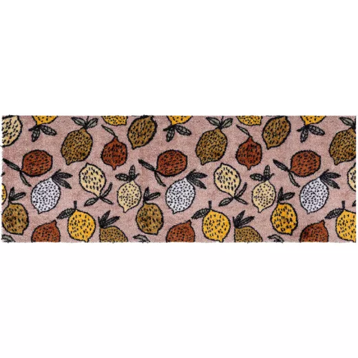 Tapis absorbant et décoratif en microfibres pour cuisine