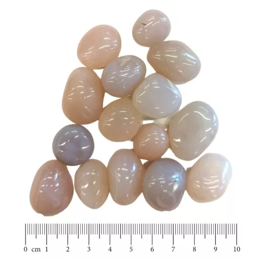 Pierre roulée d’Agate rose