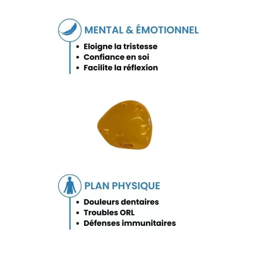 Ambre : Vertus de la Pierre, Propriétés et Bienfaits