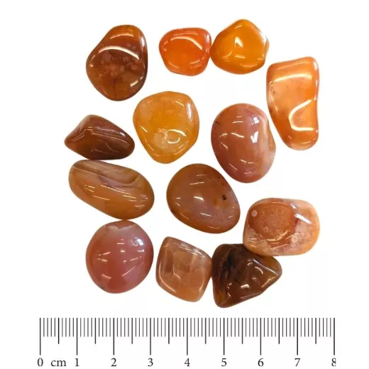 Pierre roulée Cornaline Pierre roulée Cornaline