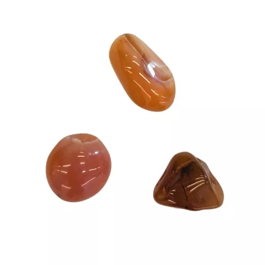 Pierre roulée Cornaline Pierre roulée Cornaline