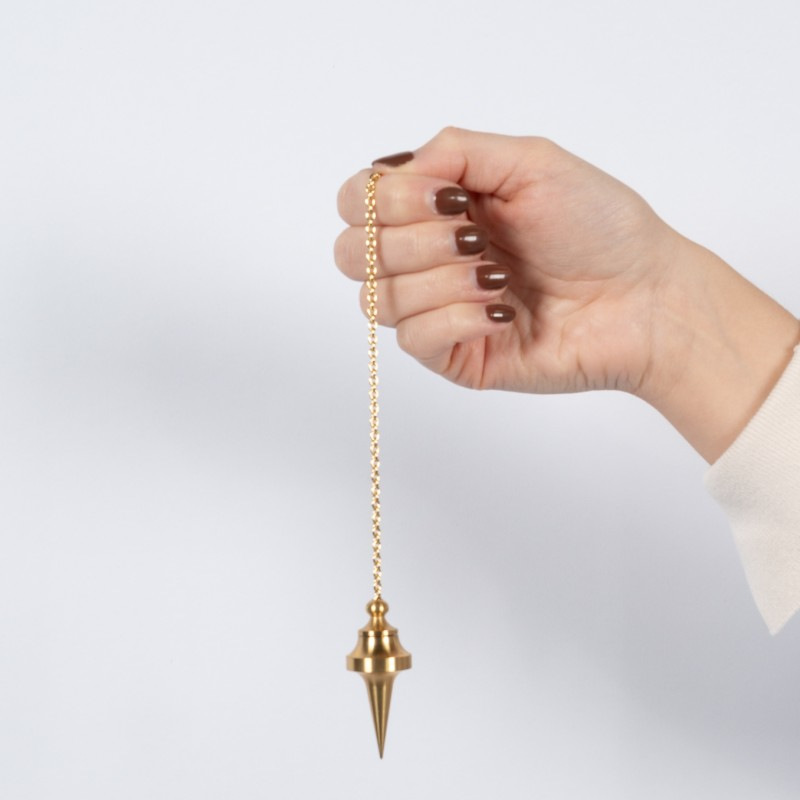 Kit De Radiesthésie En Cuivre - 2 Tiges + Pendule + Tapis De Divination - Pour Sourciers, Recherche D'eau, Objets Enterrés - Longueur Tiges 26 Cm