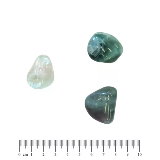 Pierre roulée Fluorite verte Pierre roulée Fluorite verte