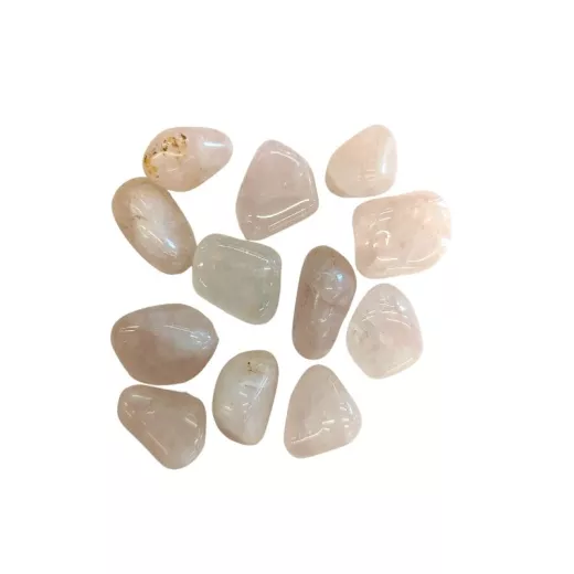 Pierre roulée Quartz rose clair Pierre roulée Quartz rose clair