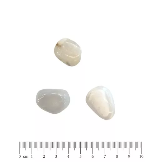 Pierre roulée Sélénite