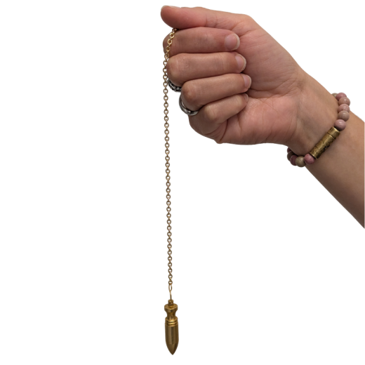 Pendule divinatoire de radiesthésie - Discry pointe Pendule divinatoire de radiesthésie - Discry pointe