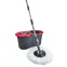 Seau essoreur PREMIUM DuoClean à double compartiment avec balai-mop en microfibres