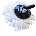 Disque mop de remplacement en microfibres pour kit seau essoreuse