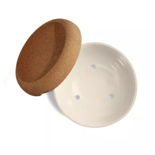 Coupe de conservation innovante en céramique et en liège Coupe de conservation innovante en céramique et en liège