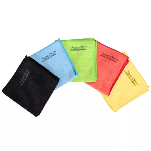 Chiffon en microfibre 100% recyclée multi-usage et recyclable Chiffon en microfibre 100% recyclée multi-usage et recyclable