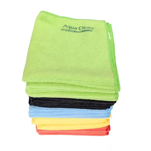 Chiffon en microfibre 100% recyclée multi-usage et recyclable Chiffon en microfibre 100% recyclée multi-usage et recyclable