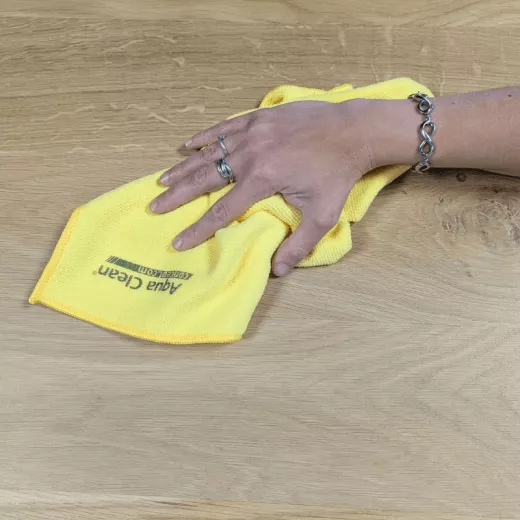 Chiffon en microfibre 100% recyclée multi-usage et recyclable Chiffon en microfibre 100% recyclée multi-usage et recyclable