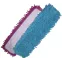 Mop à franges 2 en 1 pour sol en microfibres : nettoyage et anti-poussières