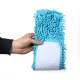 Mop à franges anti-poussière en microfibres