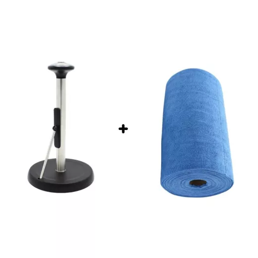 Pack microfibre en rouleau et dérouleur