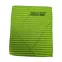 Lingette nettoyante rigide en microfibres de bambou double face