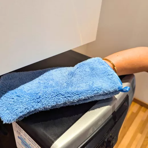 Gant microfibre élégant - Douceur et efficacité