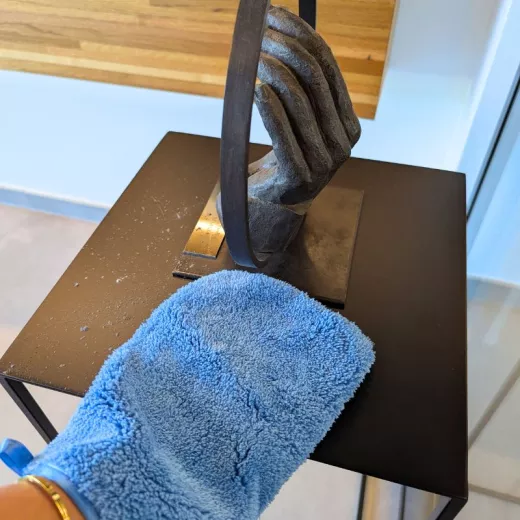 Gant microfibre élégant - Douceur et efficacité