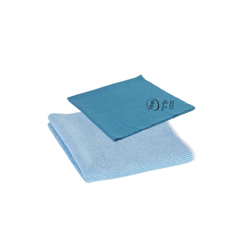 Kit de nettoyage composé de deux chiffons en microfibres ACTEX/Vikan