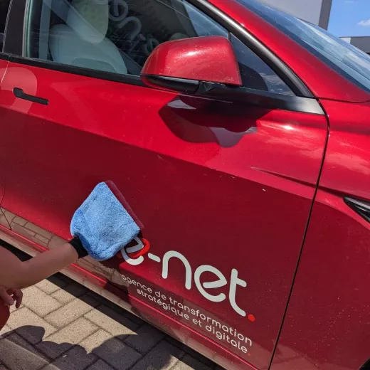 Gant de lavage en microfibres Gant de lavage en microfibres