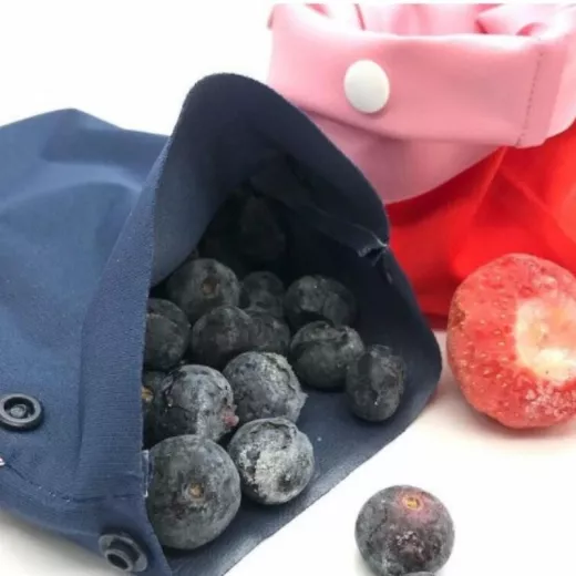 Sac de congélation lavable et réutilisable