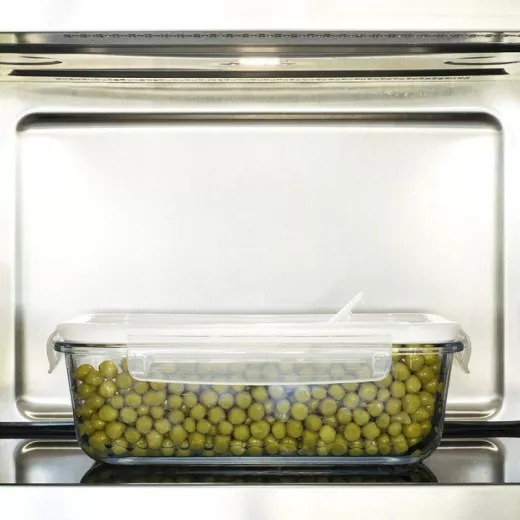 Lot de 3 boîtes/plats en verre rectangulaires pour conservation ou cuisson Lot de 3 boîtes/plats en verre rectangulaires pour conservation ou cuisson