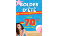 Soldes de juillet 2025 : profitez de promotions jusqu'à -70% lors de la seconde démarque, valable jusqu'au 31 juillet.
