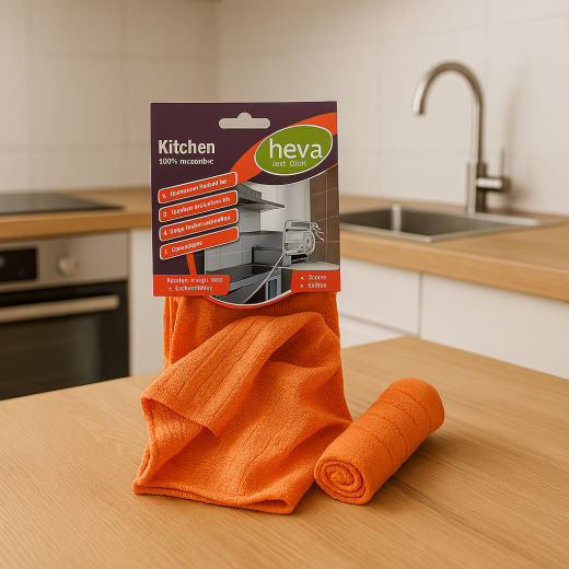 Kit de deux lavettes en microfibres spéciales cuisine de Best Clean Kit de deux lavettes en microfibres spéciales cuisine de Best Clean