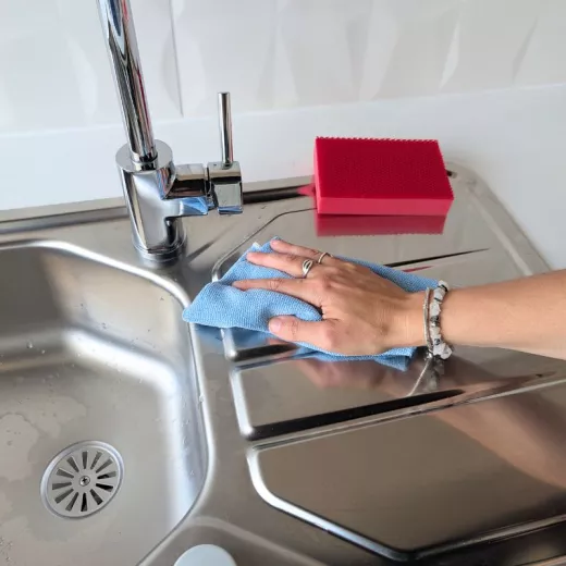 Microfibre Start kit 1 - chiffon multiusage et lavette pour les vitres Microfibre Start kit 1 - chiffon multiusage et lavette pour les vitres