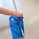 Kit de nettoyage des sols avec base raclette en mousse et manche à balai