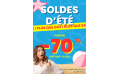 Soldes de juillet 2025 : profitez de promotions jusqu'à -70% lors de la seconde démarque, valable jusqu'au 31 juillet.