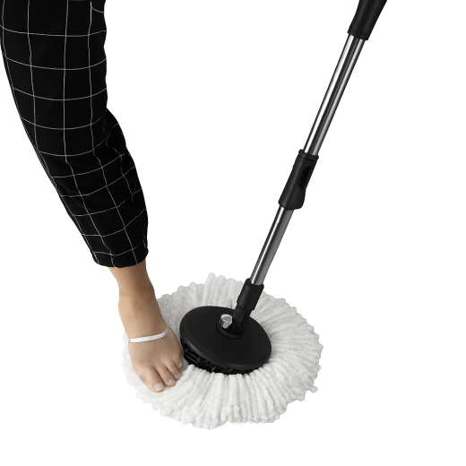 Disque mop de de remplacement en microfibres pour kit seau essoreuse Disque mop de de remplacement en microfibres pour kit seau essoreuse