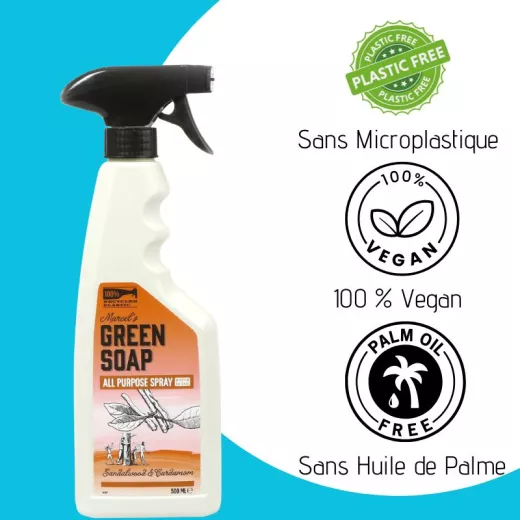 Nettoie-Tout écologique en spray Green Soap Nettoie-Tout écologique en spray Green Soap