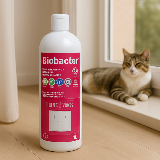 Détergent destructeur d’odeur d’urine aux bactéries